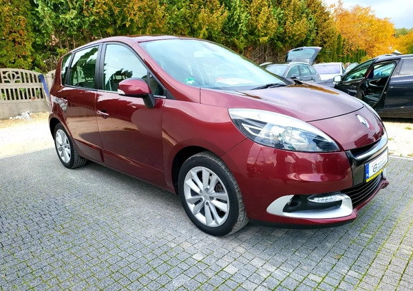 Renault Scenic cena 27550 przebieg: 177250, rok produkcji 2013 z Barwice małe 596